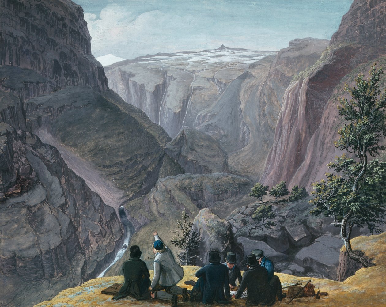 Bjønnestigvarden, Aurland av Johannes Flintoe