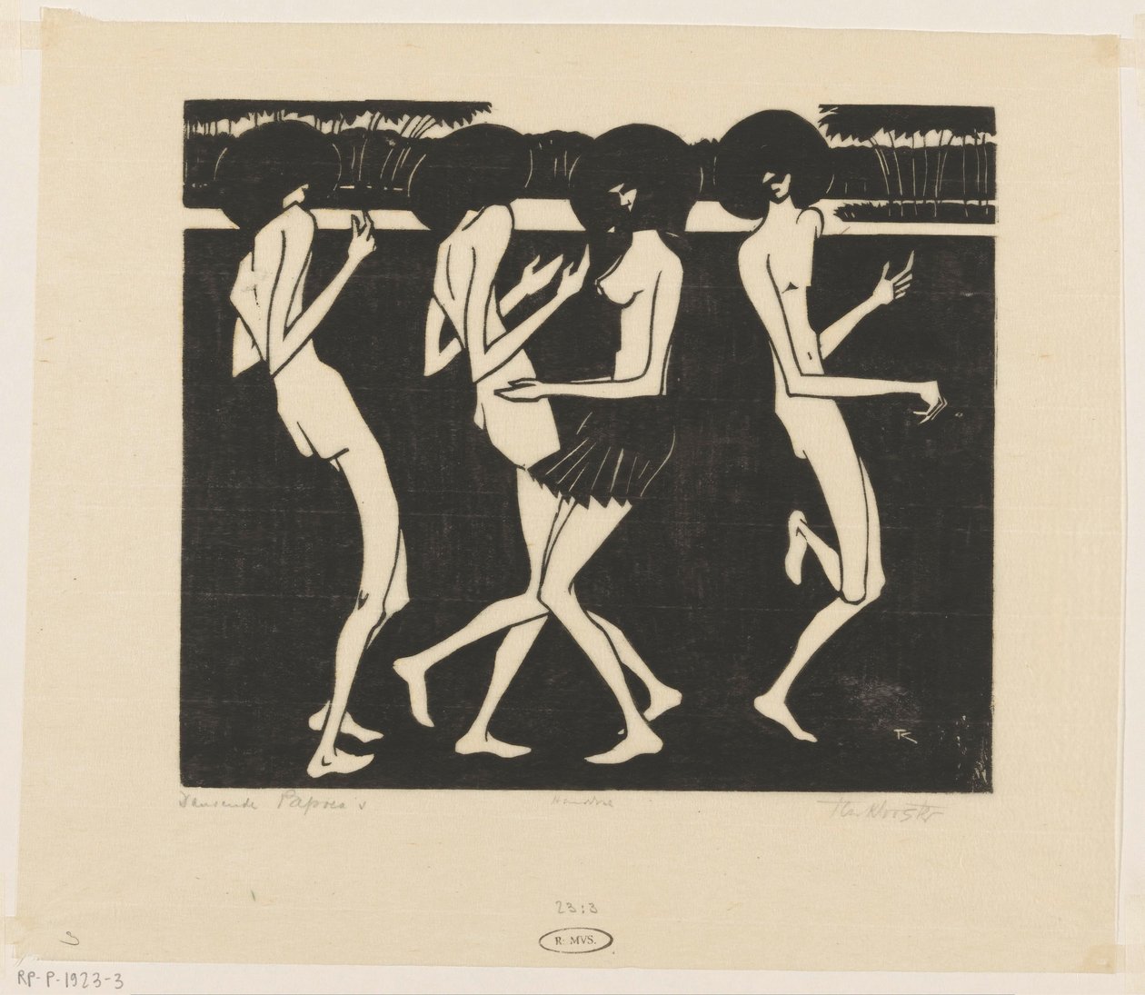 Dansende Papoea