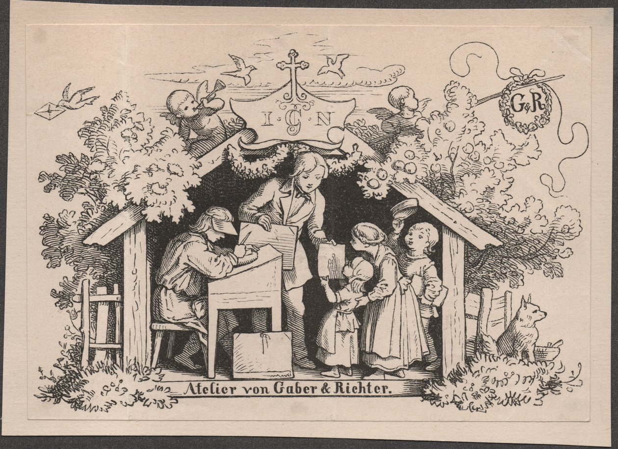  av Johannes Heinrich & Gaber August (1823 1894) Richter