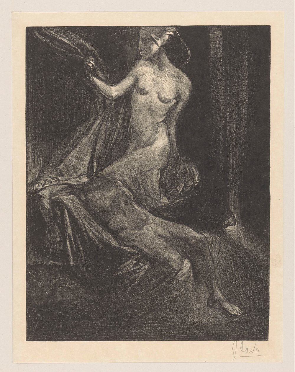Judith med hodet og kroppen til Holofernes av Johannes Josephus Aarts (signed by artist)