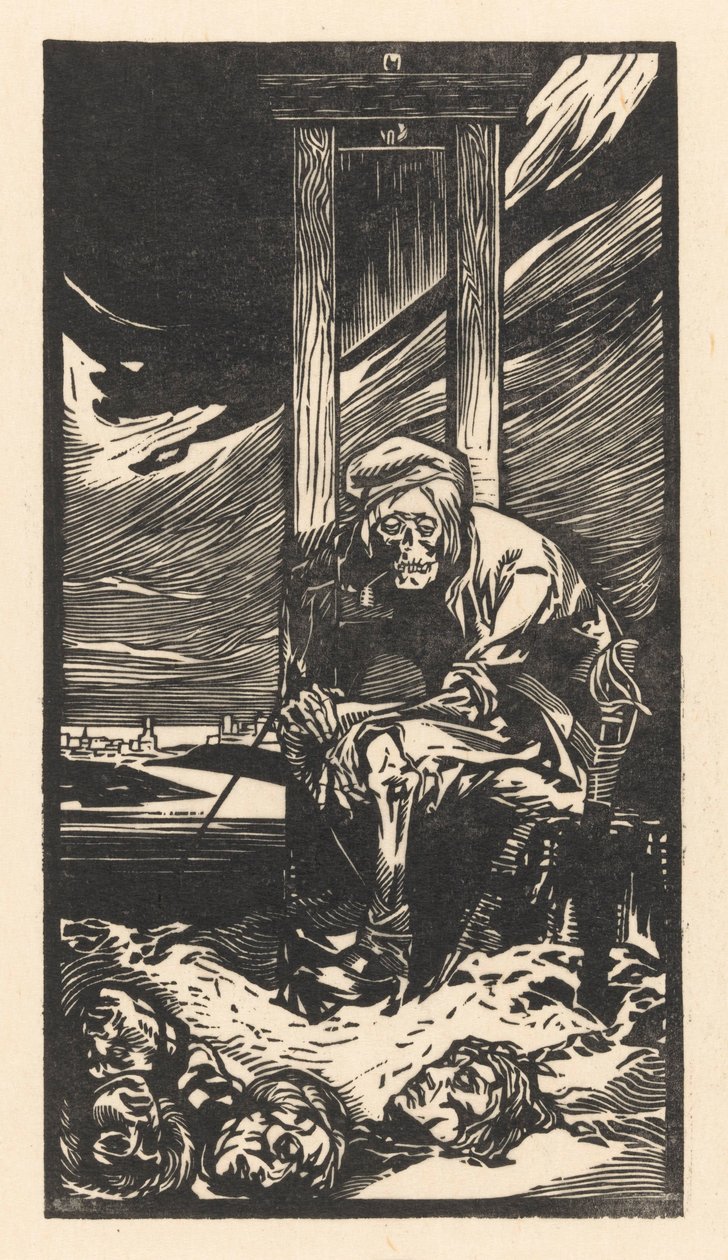 Døden ved giljotinen av Johannes Josephus Aarts