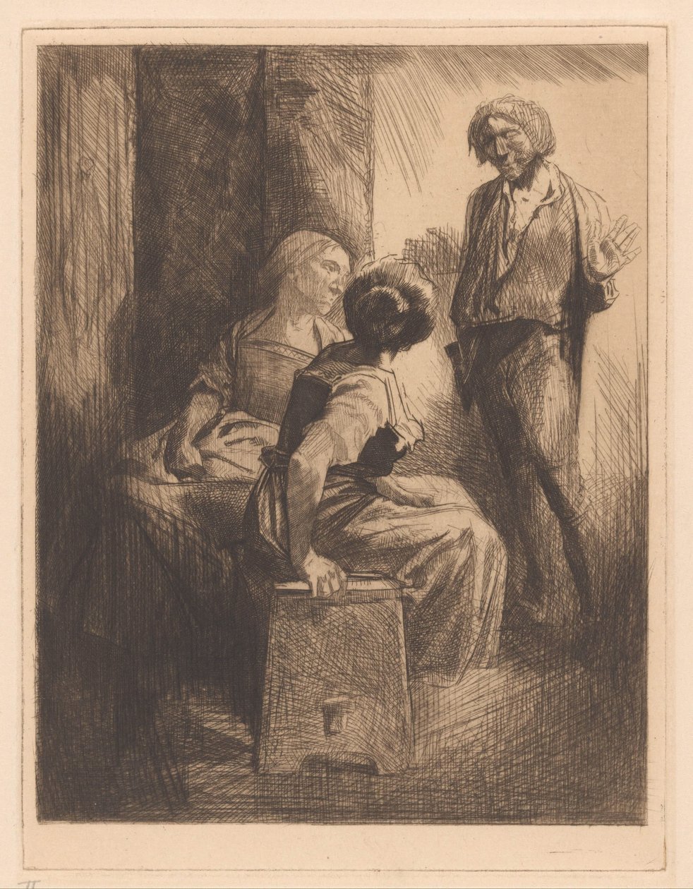 Tre samtalende skikkelser av Johannes Josephus Aarts