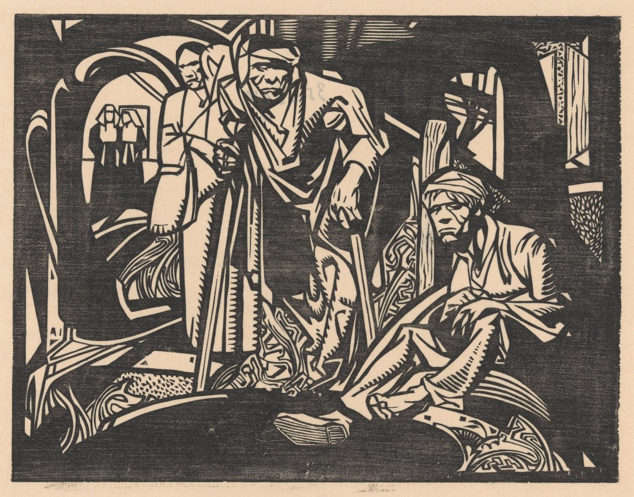 Såret i en kirke av Johannes Josephus Aarts