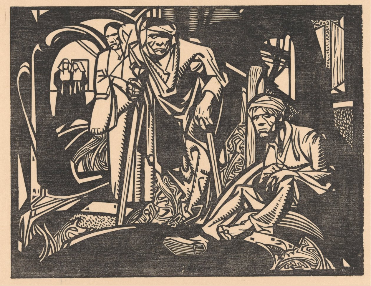 Såret i en kirke av Johannes Josephus Aarts