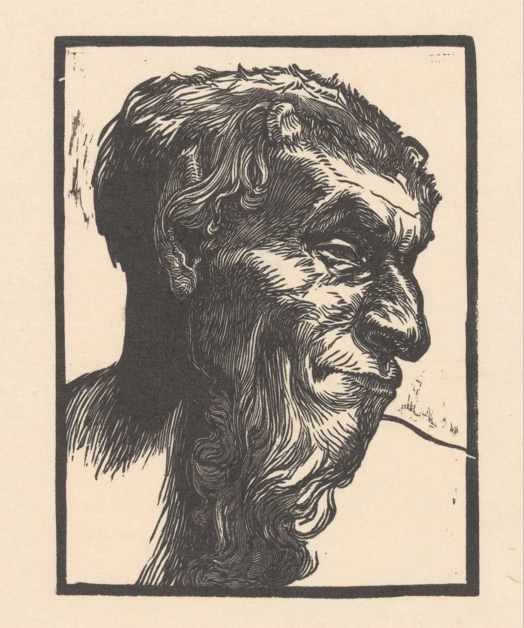Hodet for en faun av Johannes Josephus Aarts