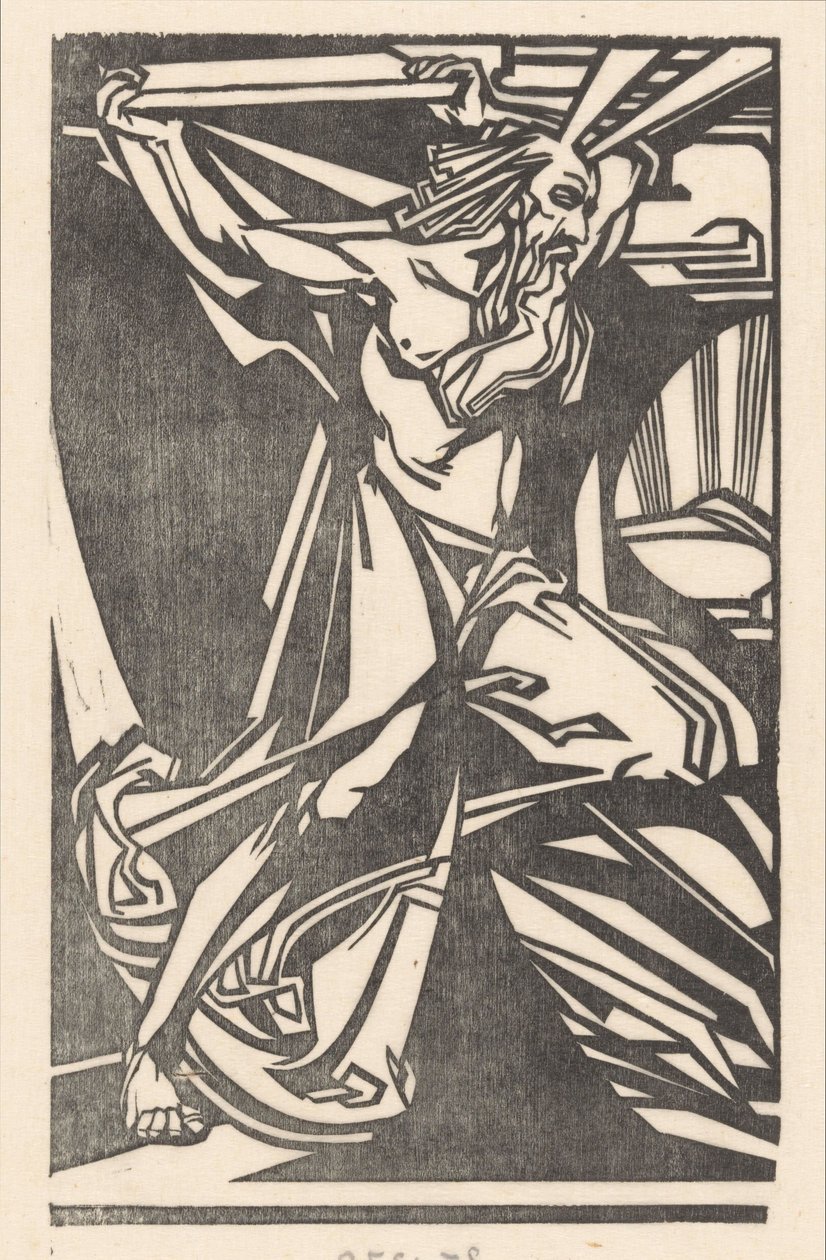 Moses med lovens tabeller av Johannes Josephus Aarts