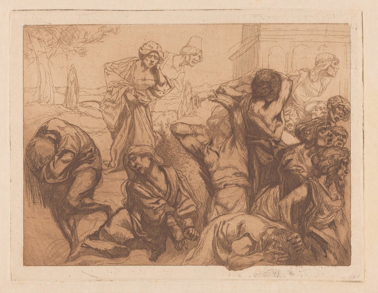 opprørte kvinner av Johannes Josephus Aarts