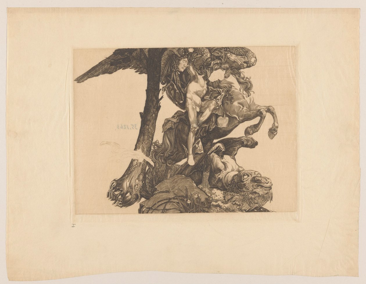 Perseus og sjømonsteret av Johannes Josephus Aarts