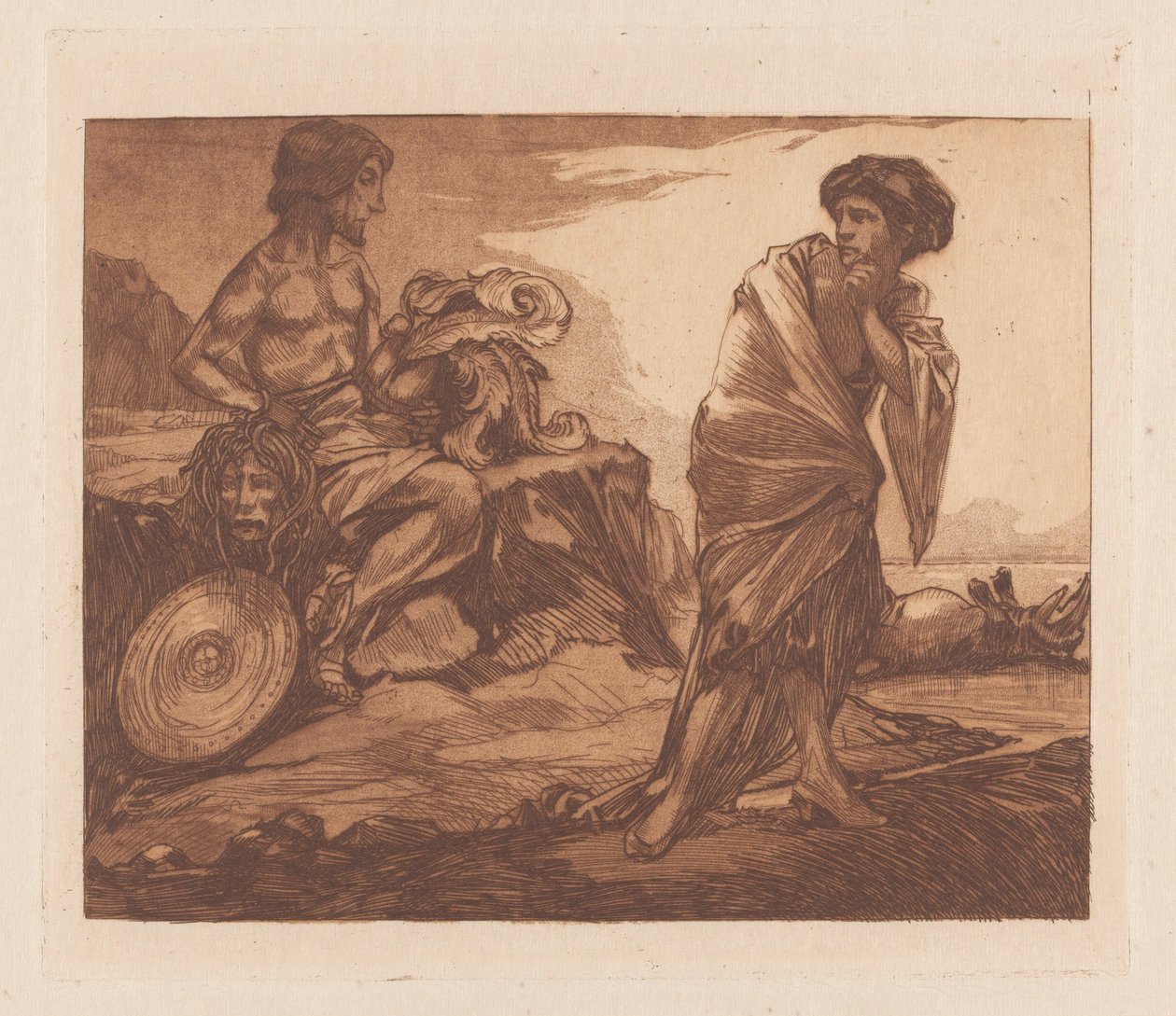 Perseus med hodet til Medusa av Johannes Josephus Aarts