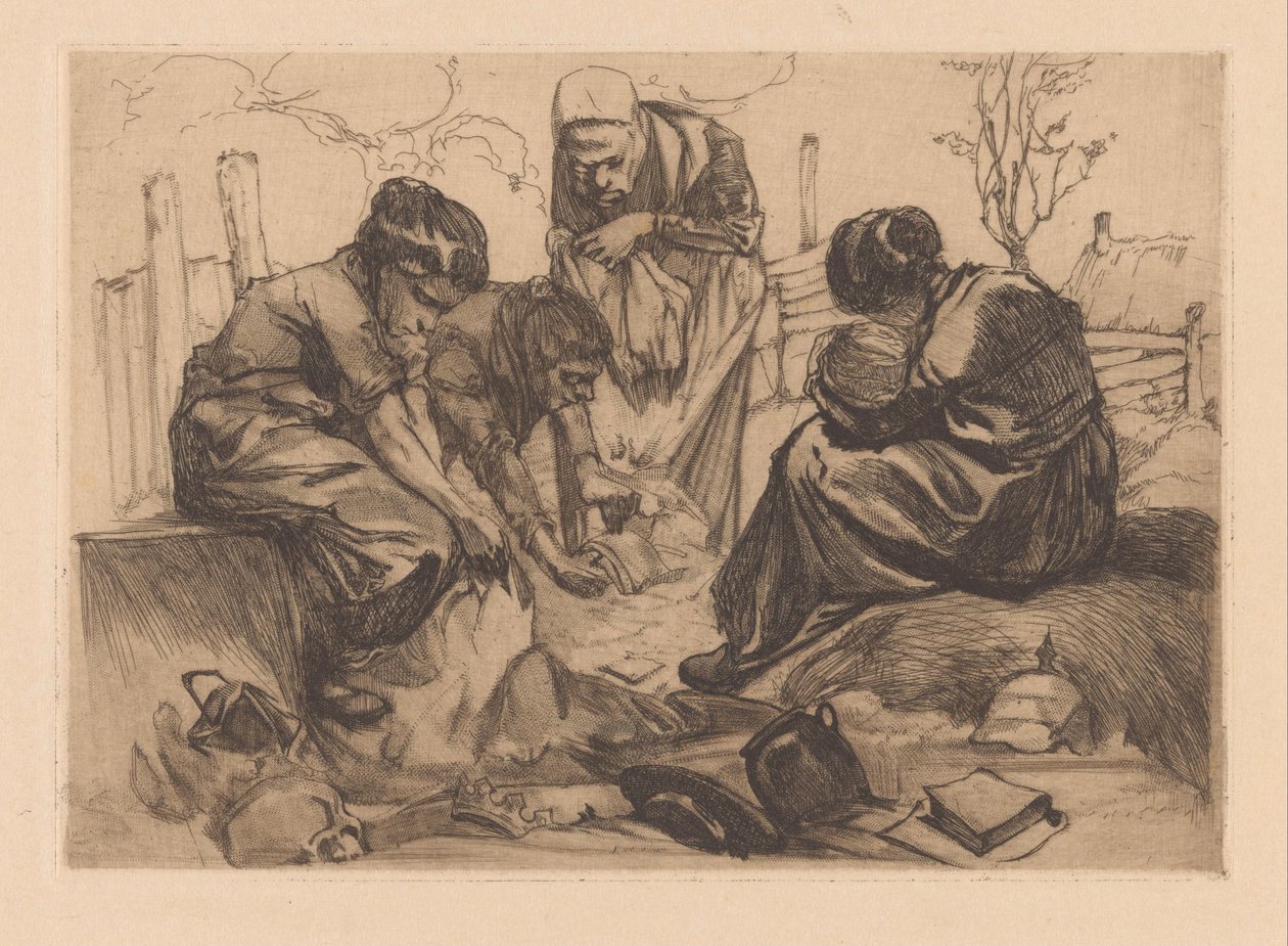 sørgende kvinner av Johannes Josephus Aarts