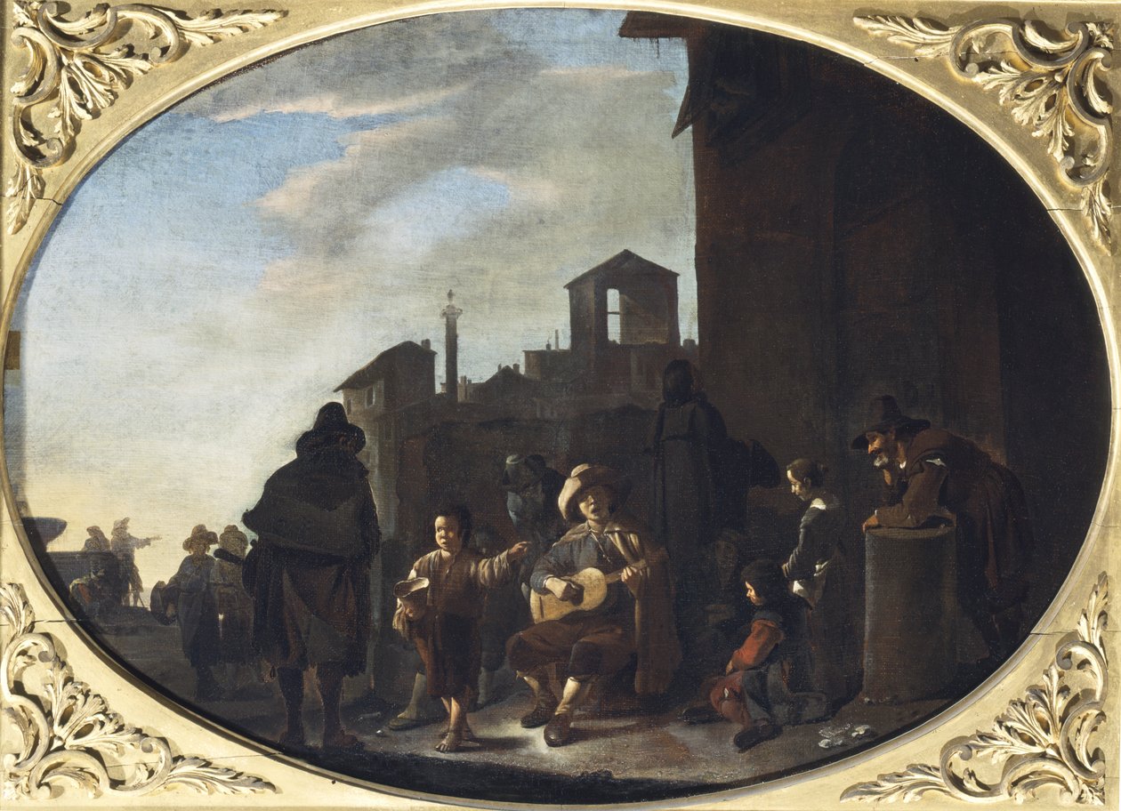 Trubaduren av Johannes Lingelbach