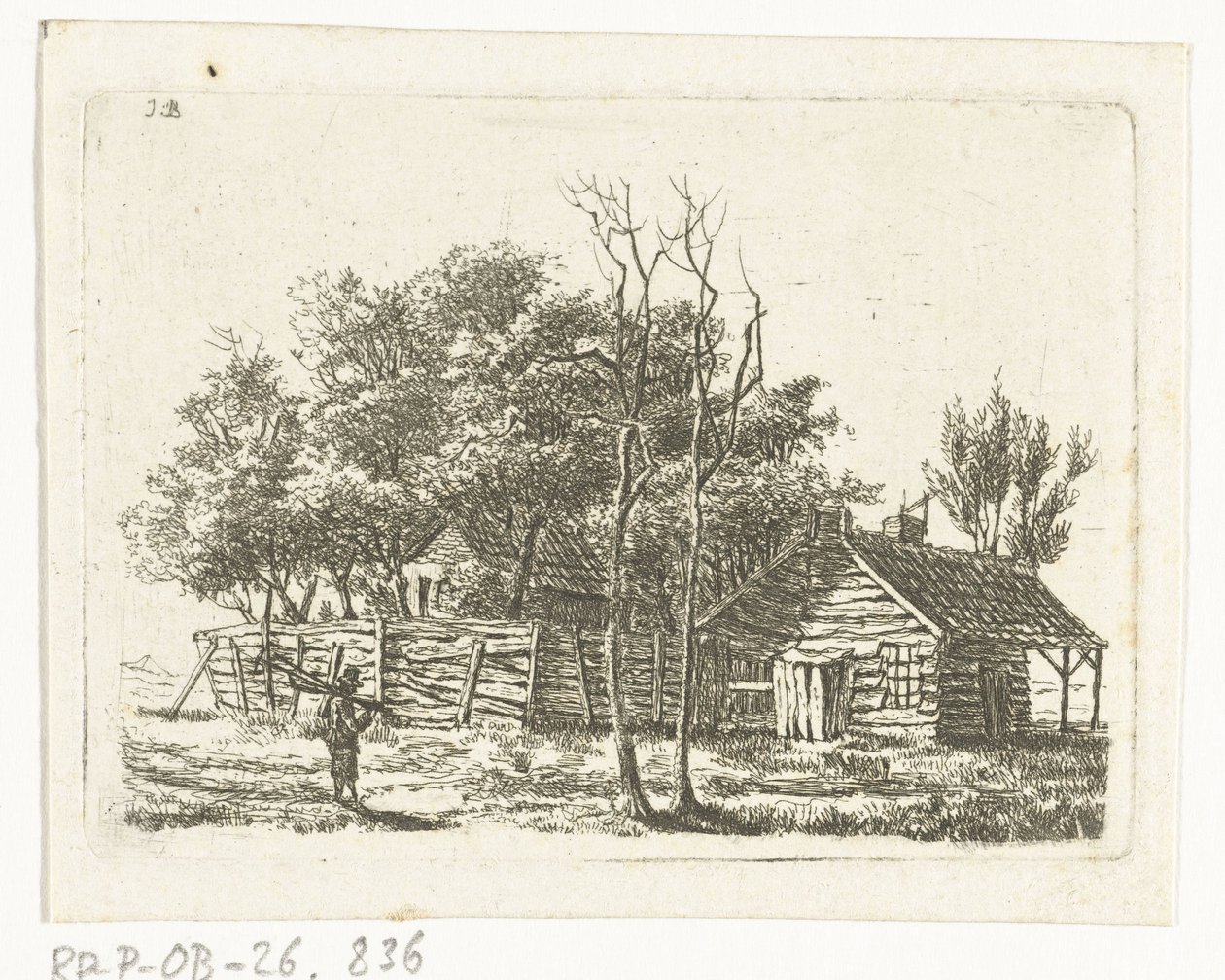 Iskjeller ved Utrechtse Poort av Johannes Ludovicus van den Bos