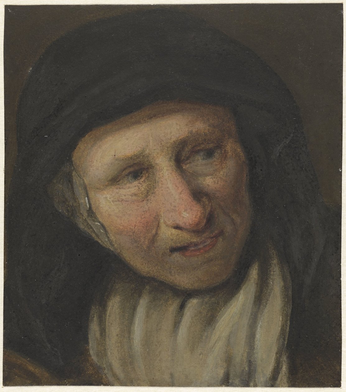 Hodet til en kvinne av Johannes Petrus van Horstok