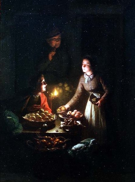 Fruktselgeren av Johannes Rosiere