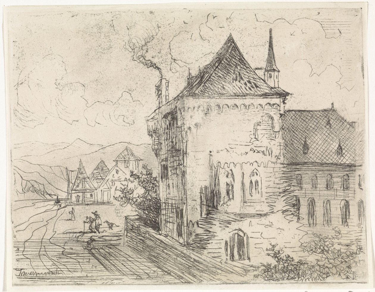 Bygg i Boppard av Johannes Tavenraat
