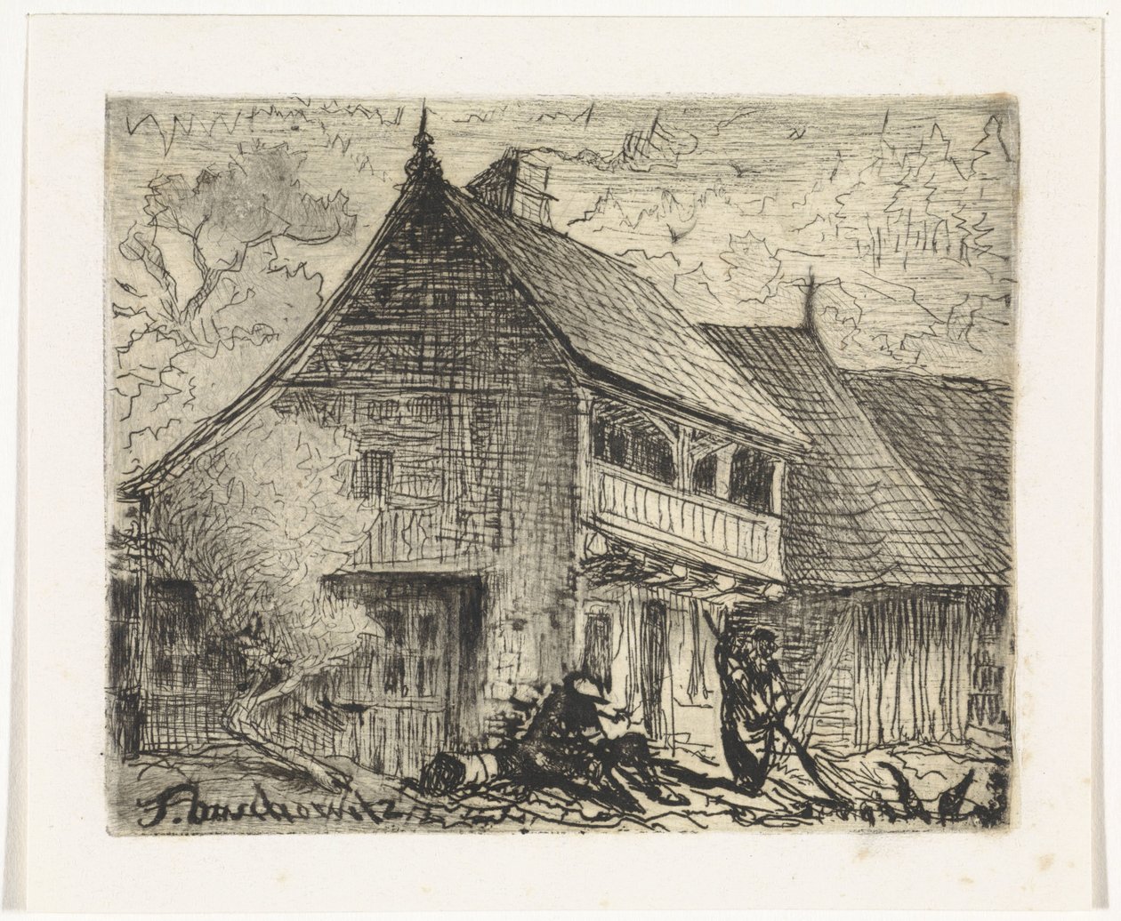 Hytte i Auschwitz i Böhmen av Johannes Tavenraat