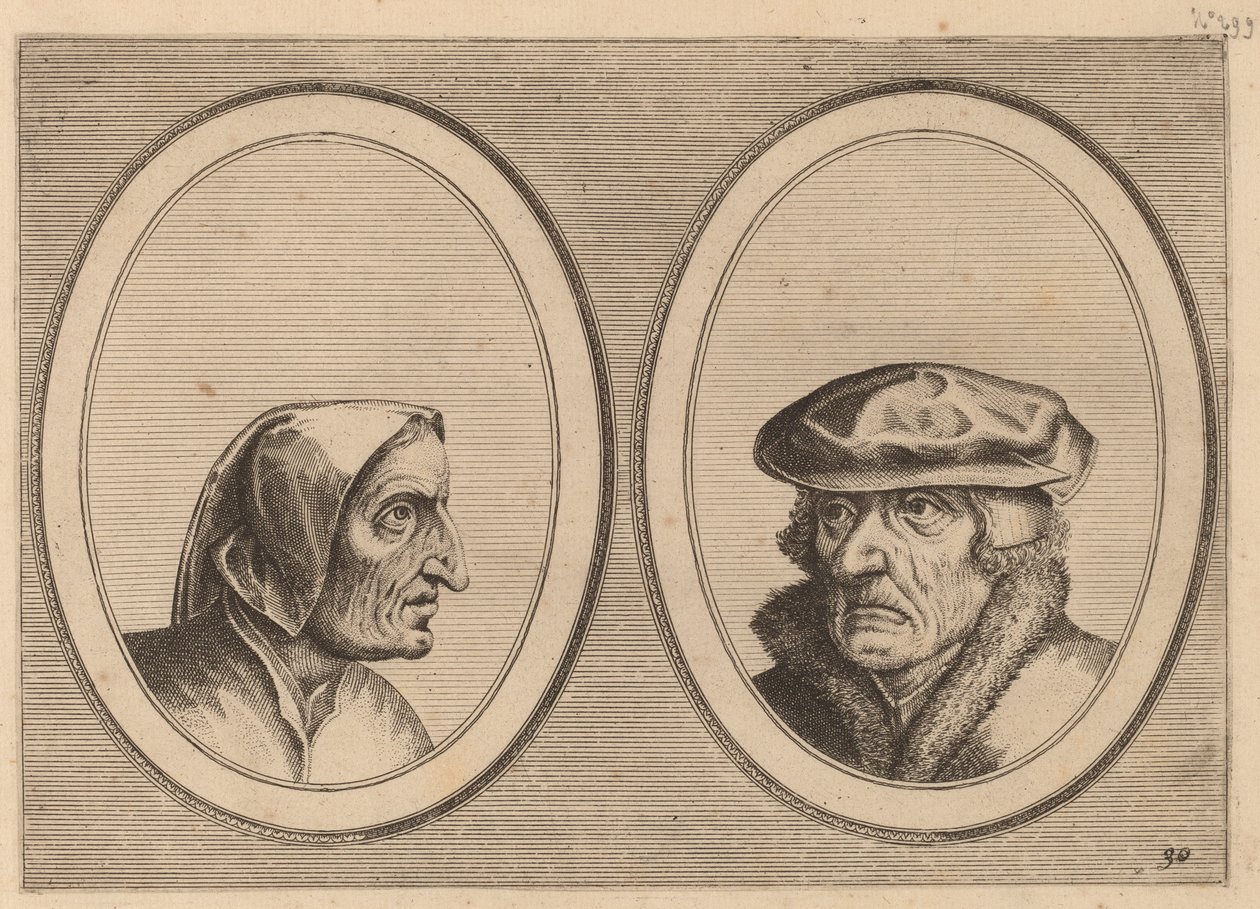 "Buyltje On-versaed" og "Waerner Alwayst-meer" av Johannes and Lucas van Doetechum after Pieter Bruegel the Elder