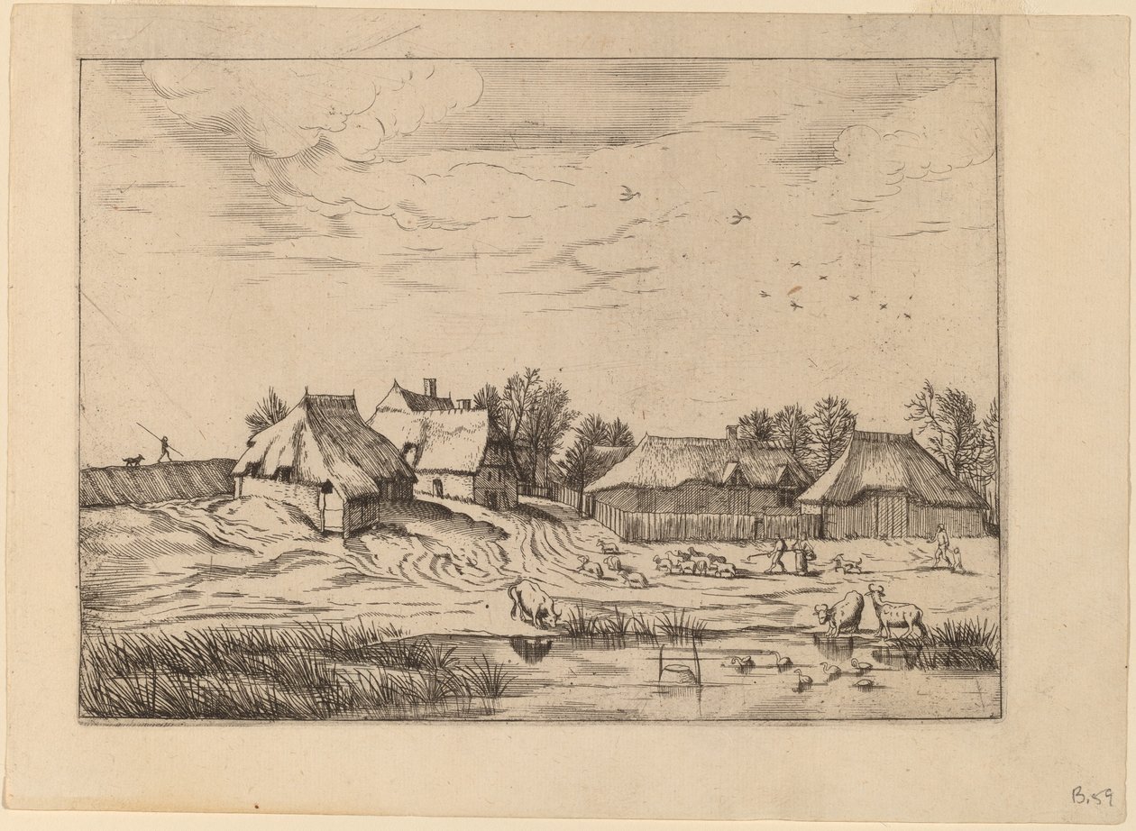 Gårder av Johannes van Doetechum, the Elder and Lucas