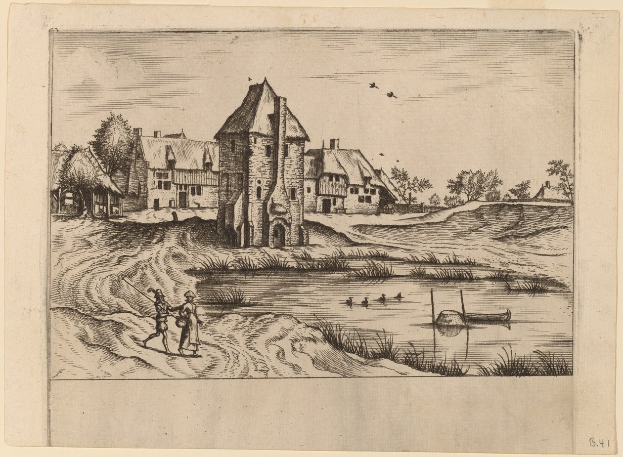Gårder av Johannes van Doetechum, the Elder and Lucas