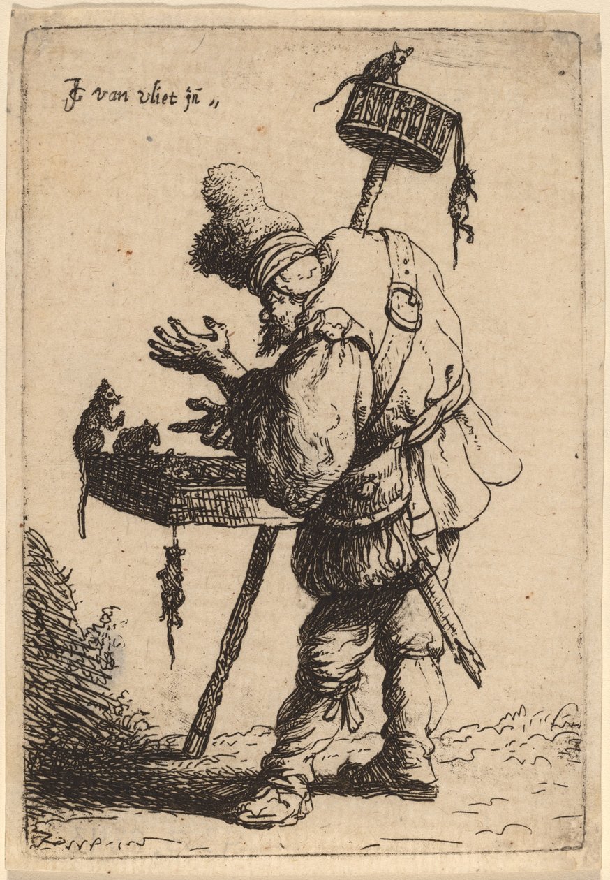 Rottefangeren av Johannes van Vliet