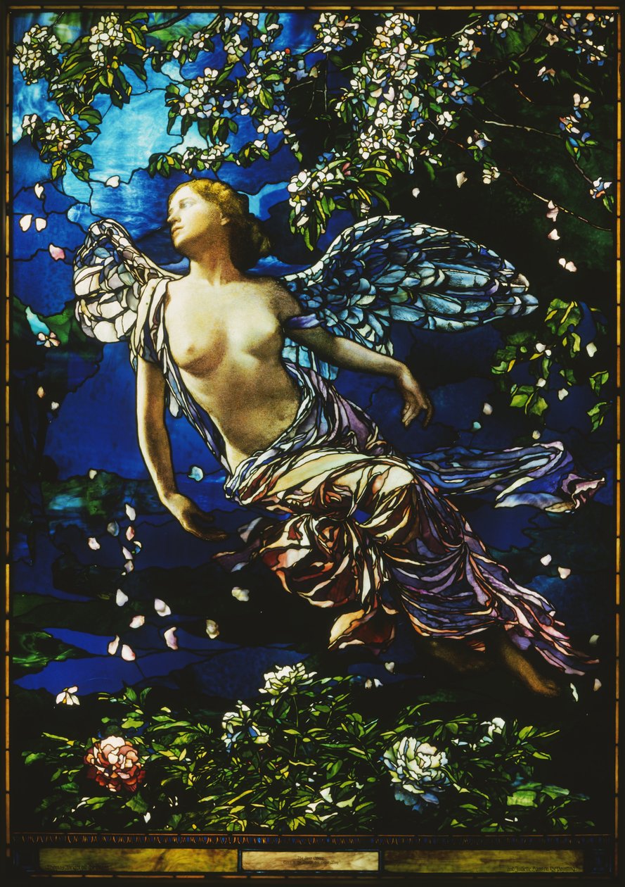 Vår av John La Farge or Lafarge