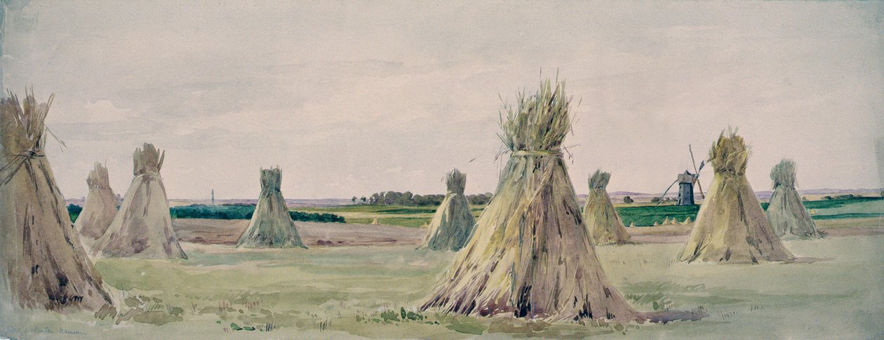 Battlefield of Agincourt, 25. oktober 1415 av John Absolon