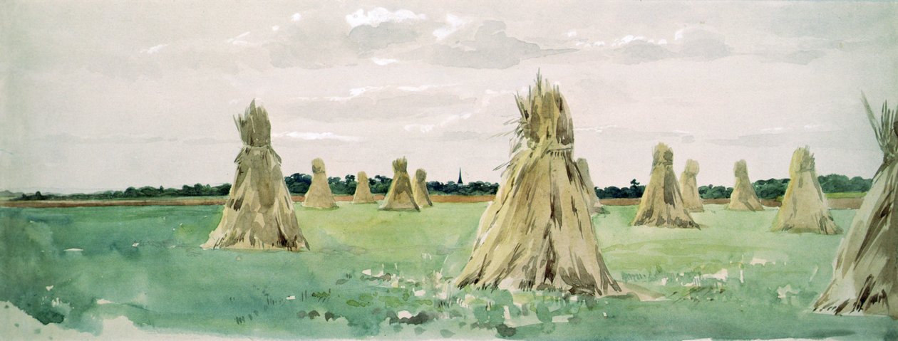 Battlefield of Agincourt, 25. oktober 1415 av John Absolon