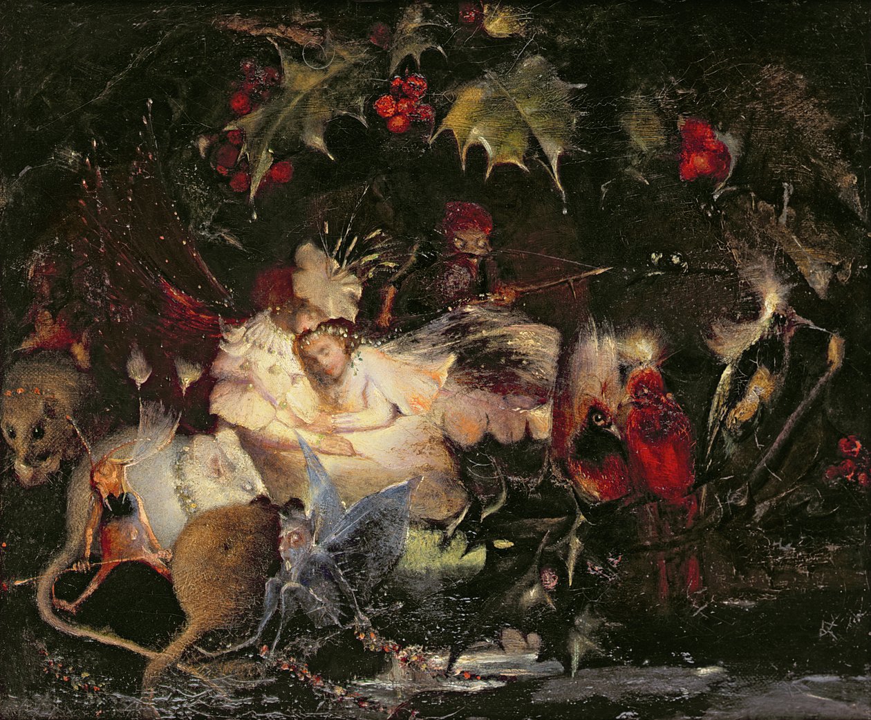 The Fairy Bower av John Anster Fitzgerald