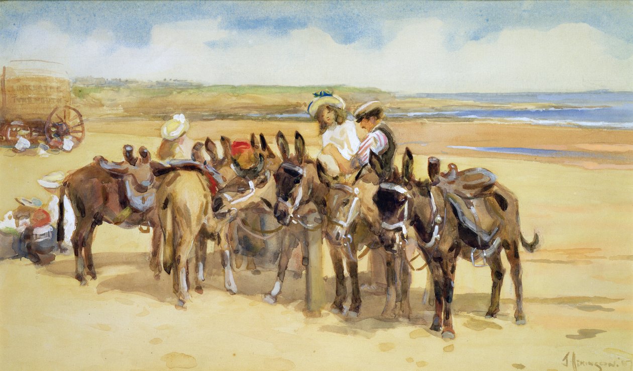 Tynemouth Sands, 1907 av John Atkinson