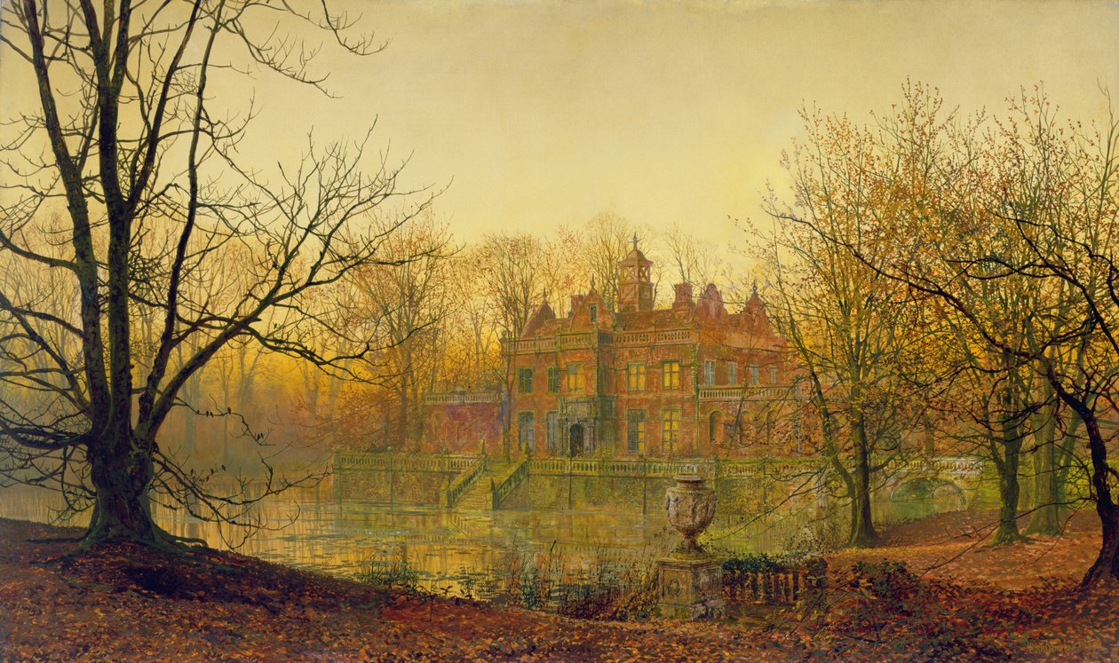 I Sere and Yellow Leaf, 1879 av John Atkinson Grimshaw