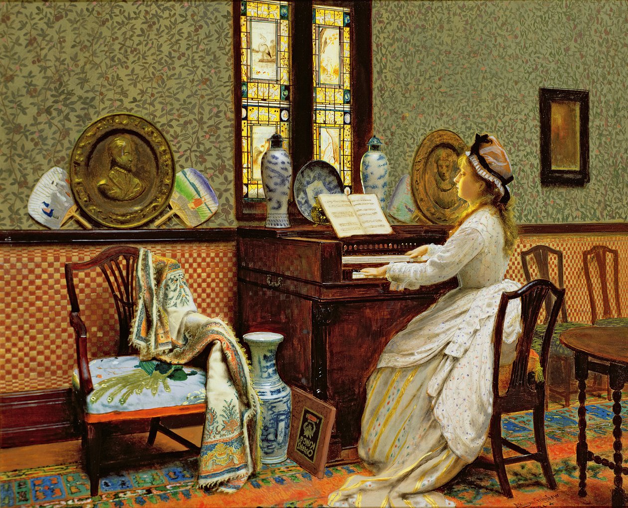 Koralen av John Atkinson Grimshaw