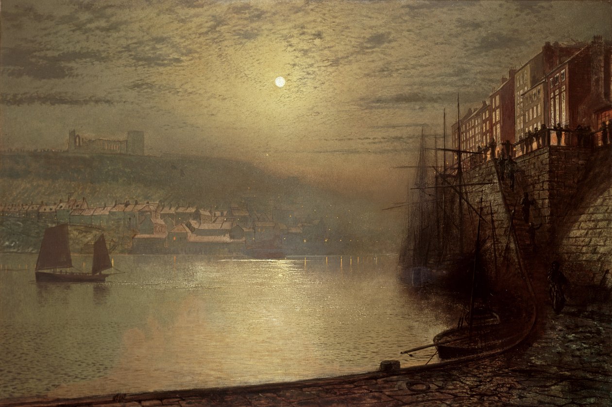 Whitby av John Atkinson Grimshaw