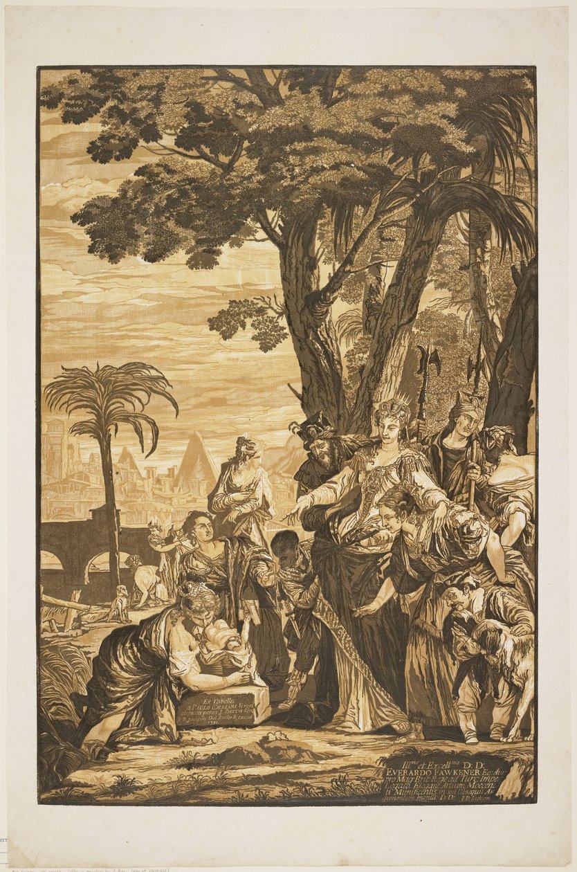 Funnet av Moses, 1741 av John Baptist Jackson