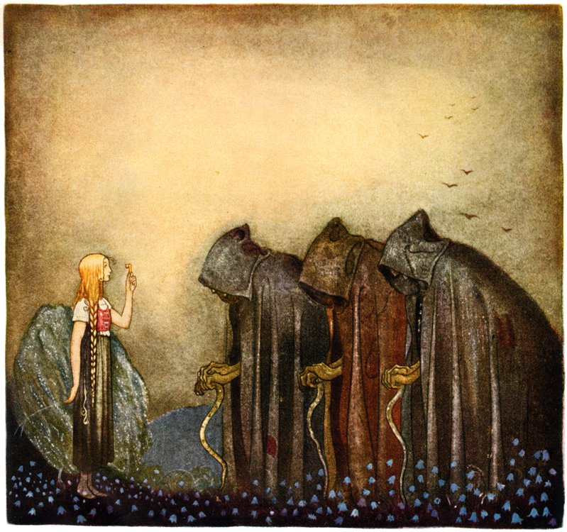 Den gylne nøkkelen av John Bauer
