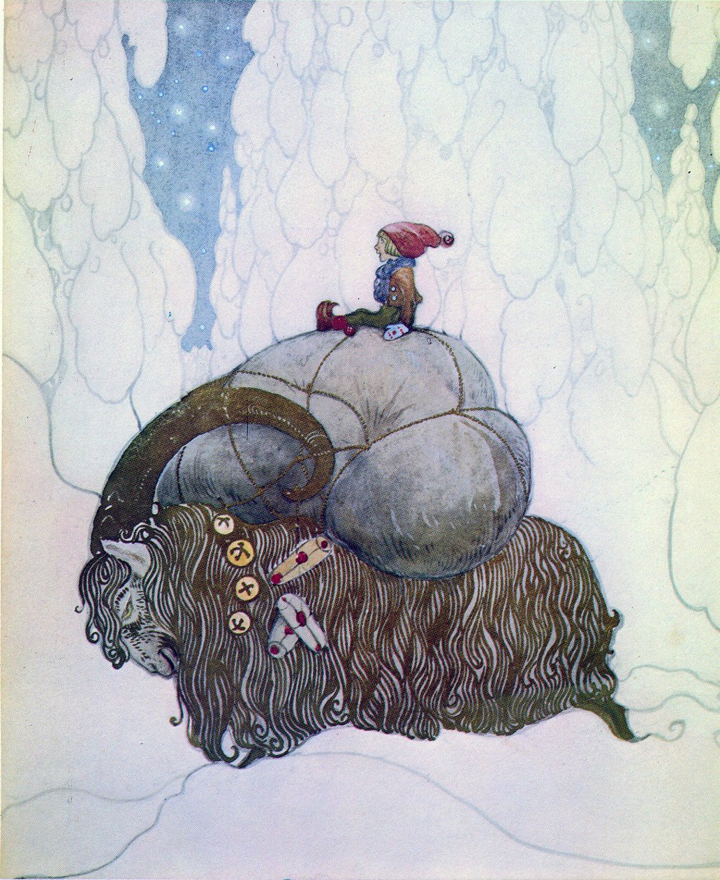 julenissen av John Bauer