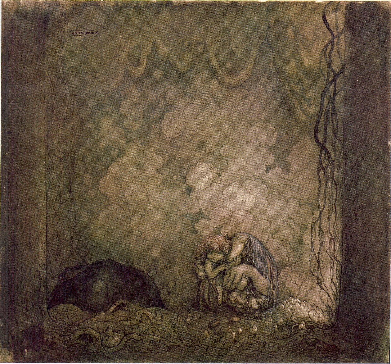 Morskjærlighet av John Bauer