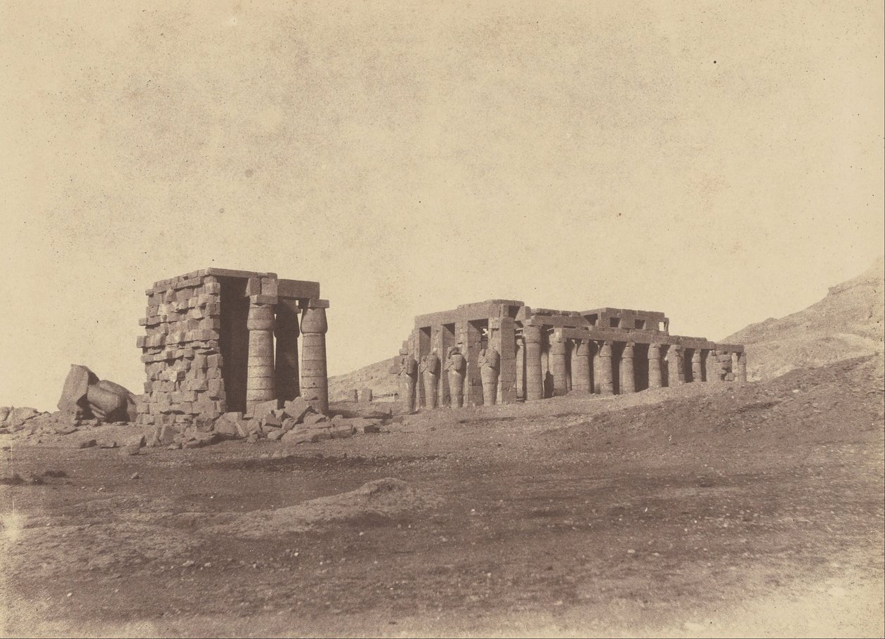 (Ramesseum, Theben) av John Beasly Greene