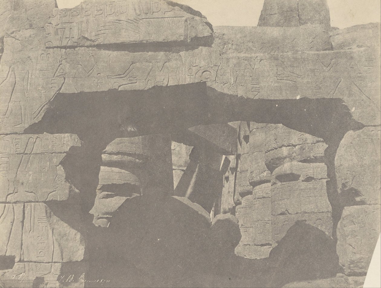 (Hypostyle Hall, sør inngang) av John Beasly Greene