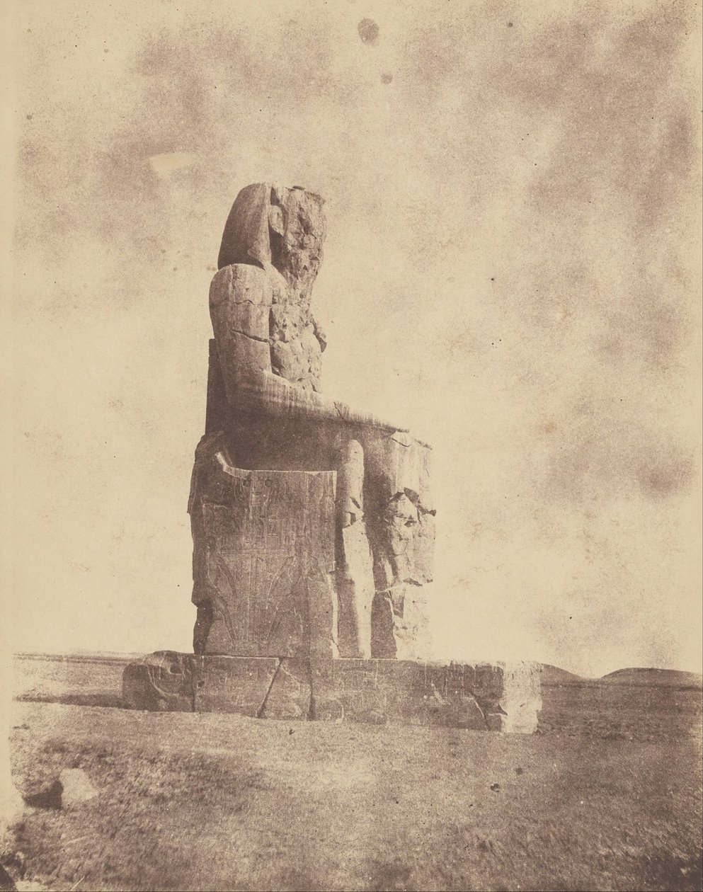 (The Colossus of Memnon at Thebe) av John Beasly Greene