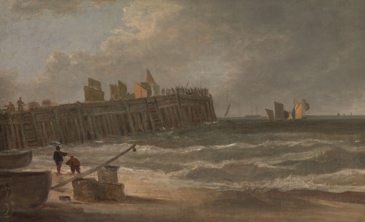 Yarmouth brygge av John Crome