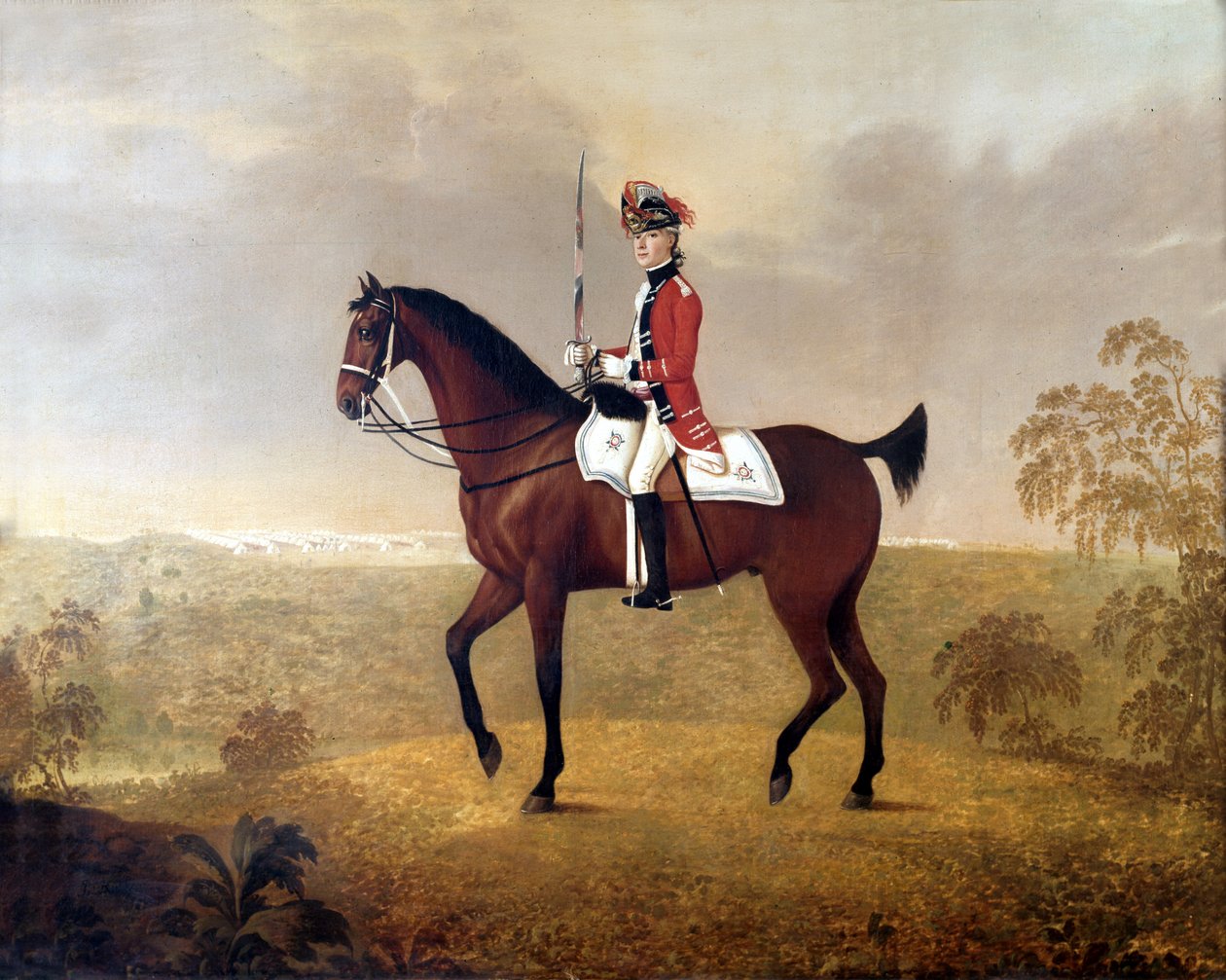 Thomas Boothby Parkyns (1755-1800) 1780 av John Boultbee