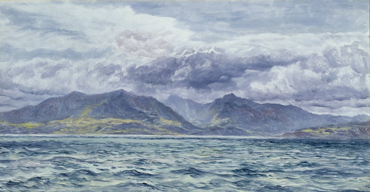Isle of Arran, 7. august 1883 av John Brett