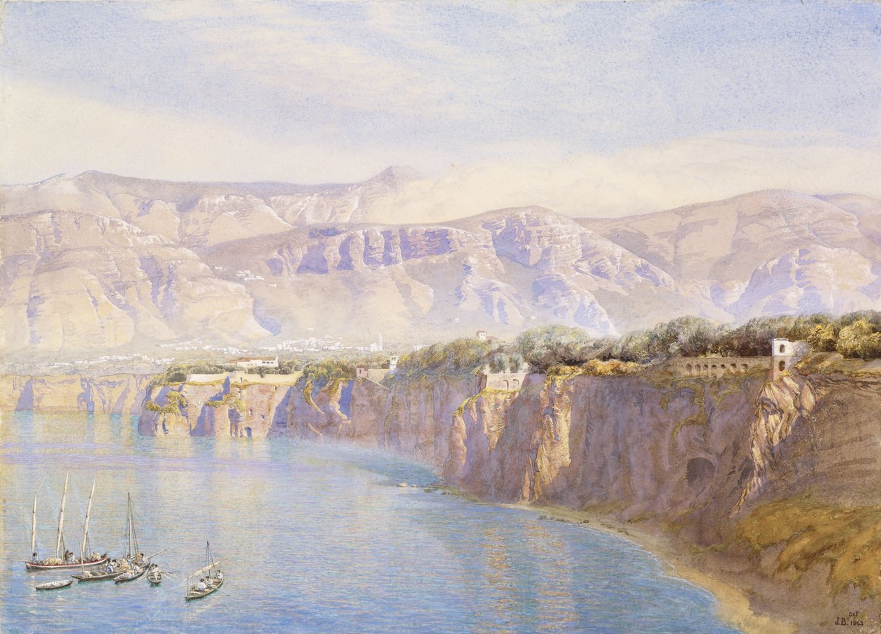 I nærheten av Sorrento av John Brett