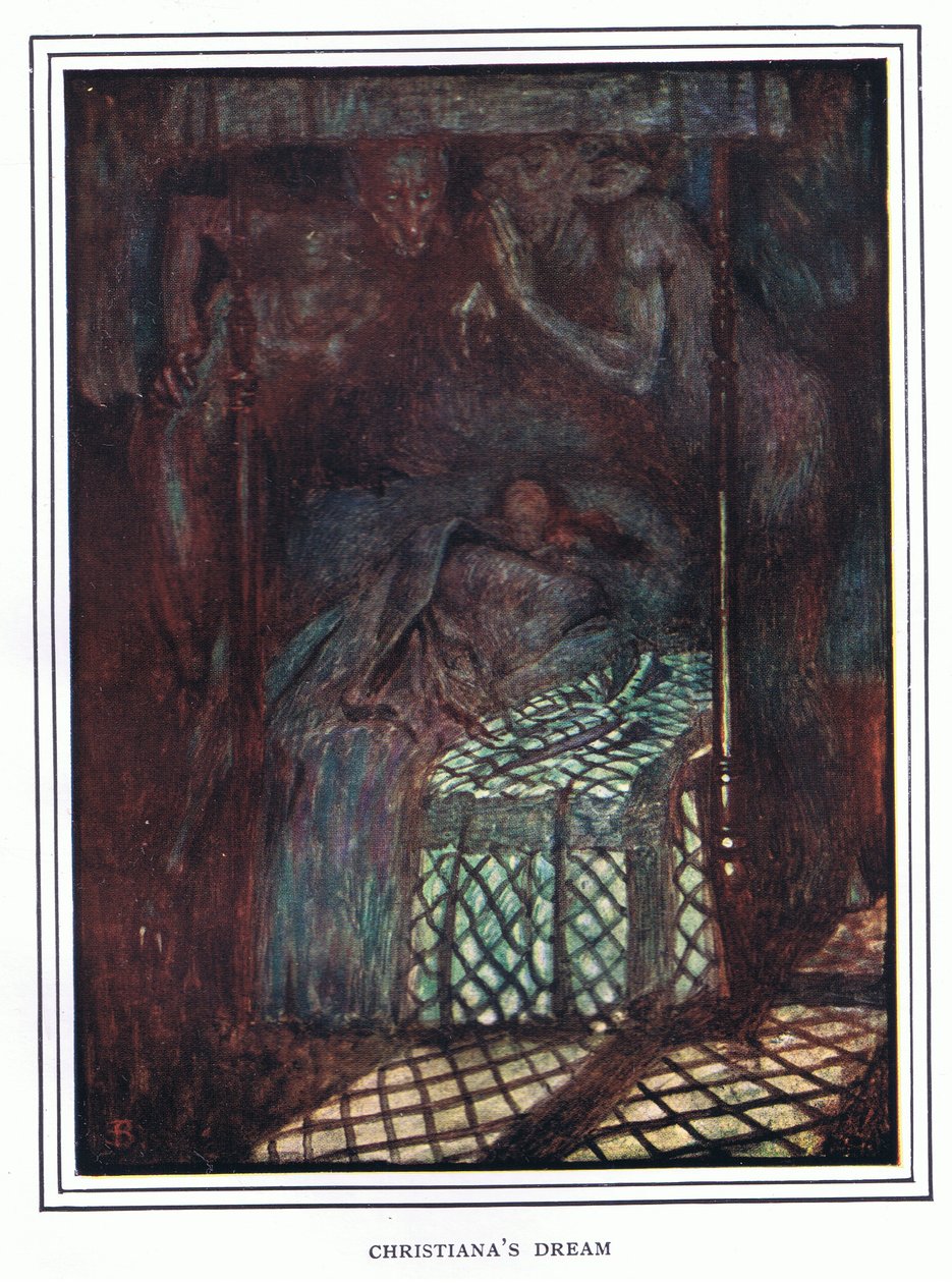 Christianas drøm av John Byam Liston Shaw