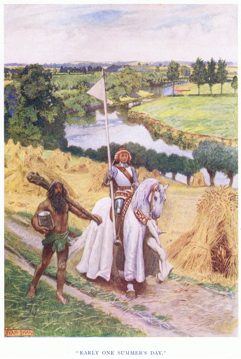 Tidlig en sommerdag, 1928 av John Byam Liston Shaw