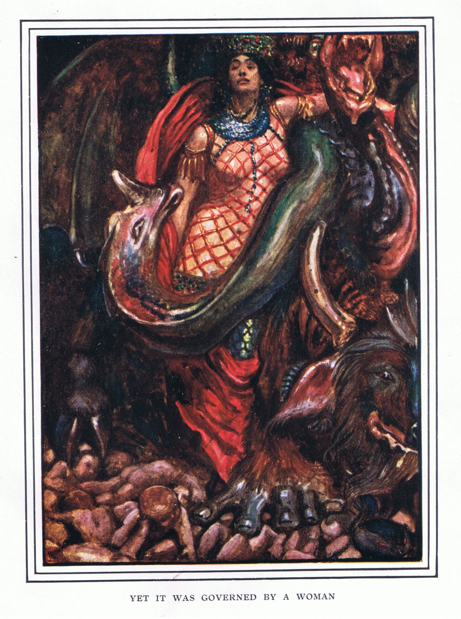 Likevel ble det styrt av en kvinne av John Byam Liston Shaw