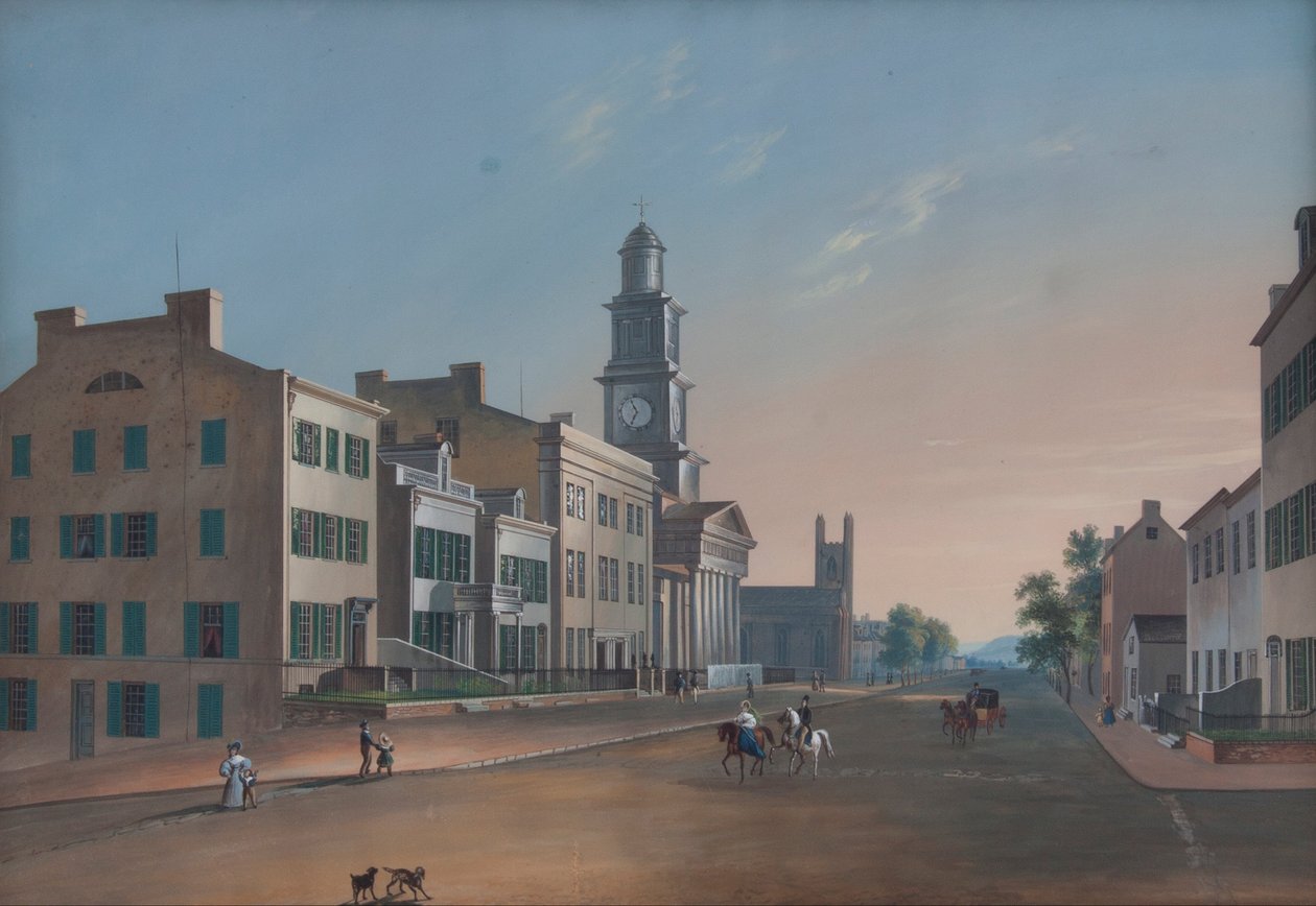 Fourth Street av John Caspar Wild