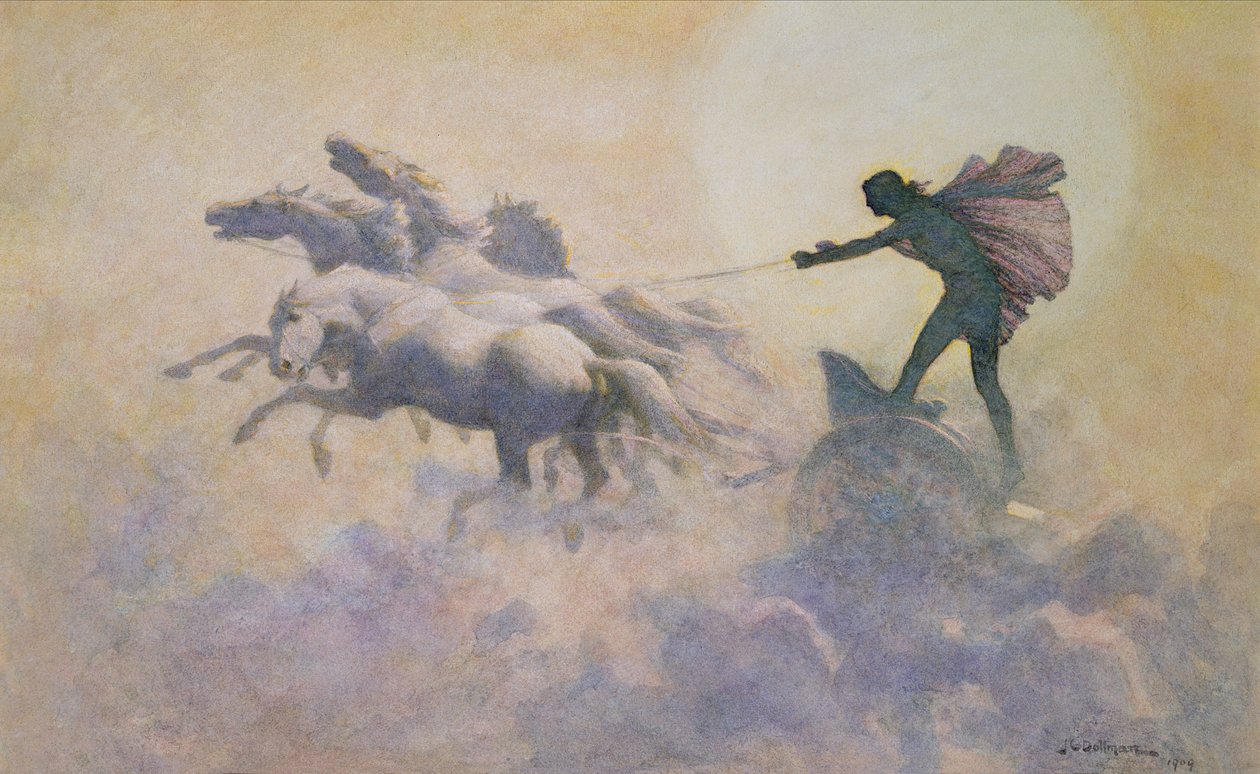 Solvognen, 1909 av John Charles Dollman