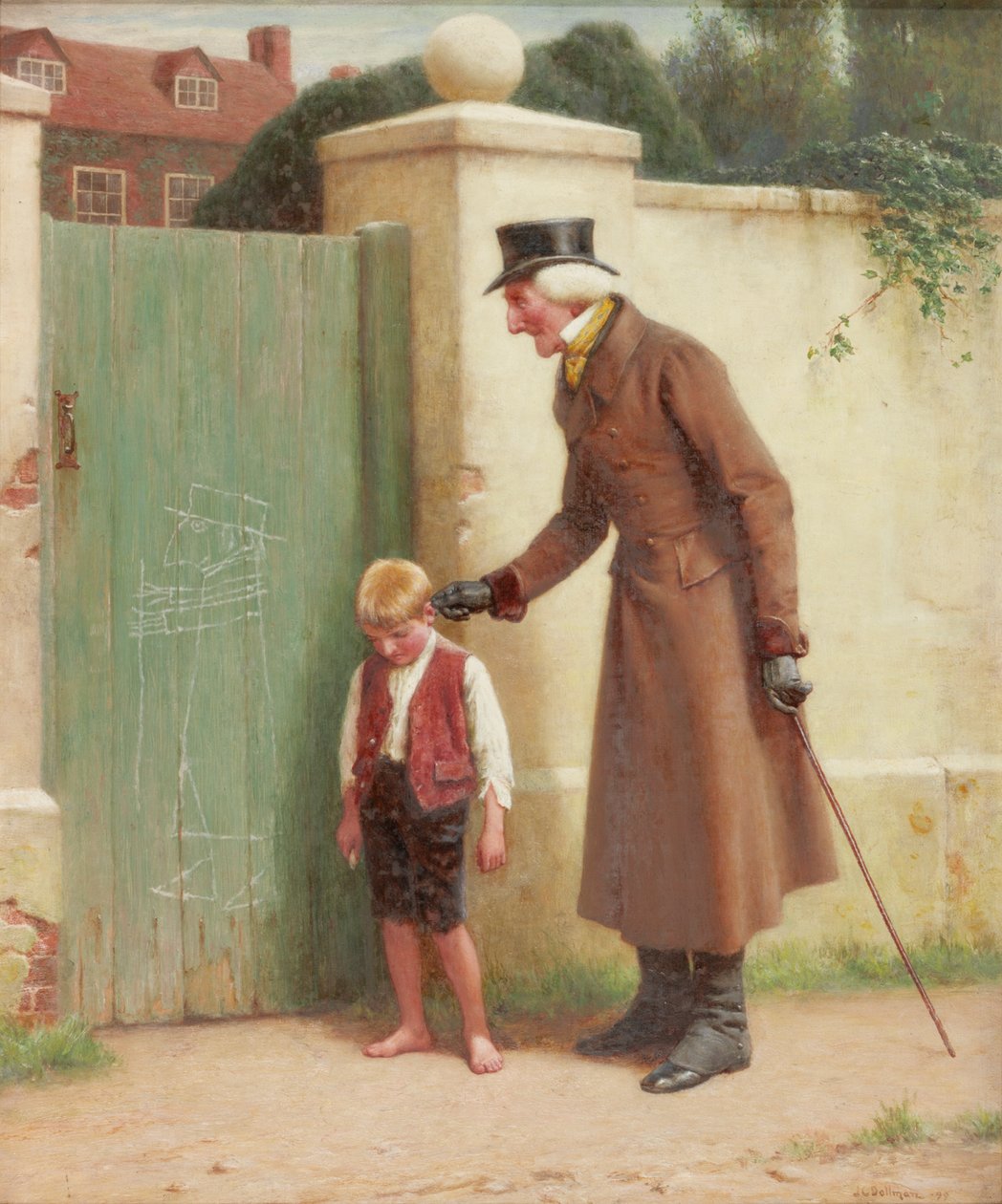Landsbykunstneren, 1899 av John Charles Dollman
