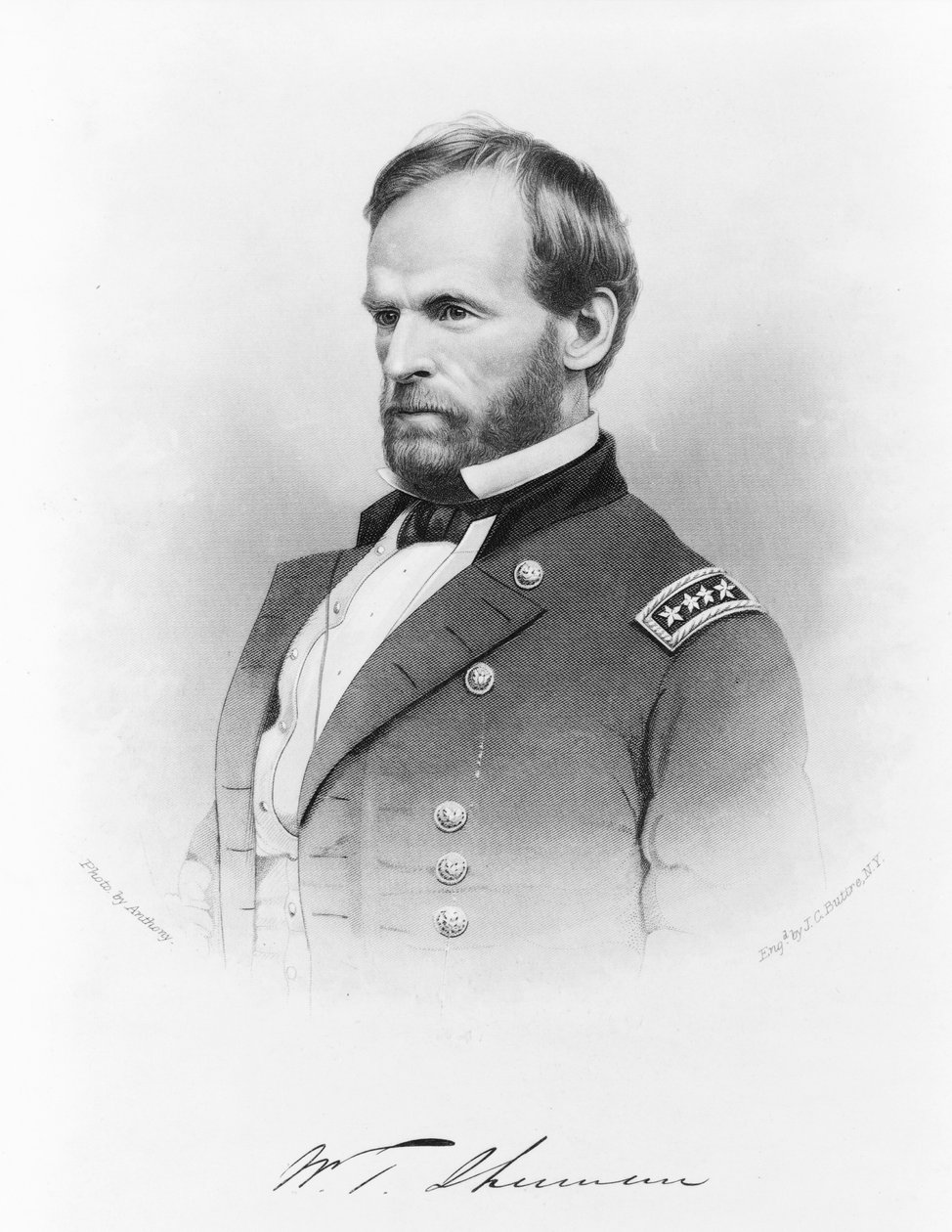General William T. Sherman, ca. 1865 av John Chester Buttre